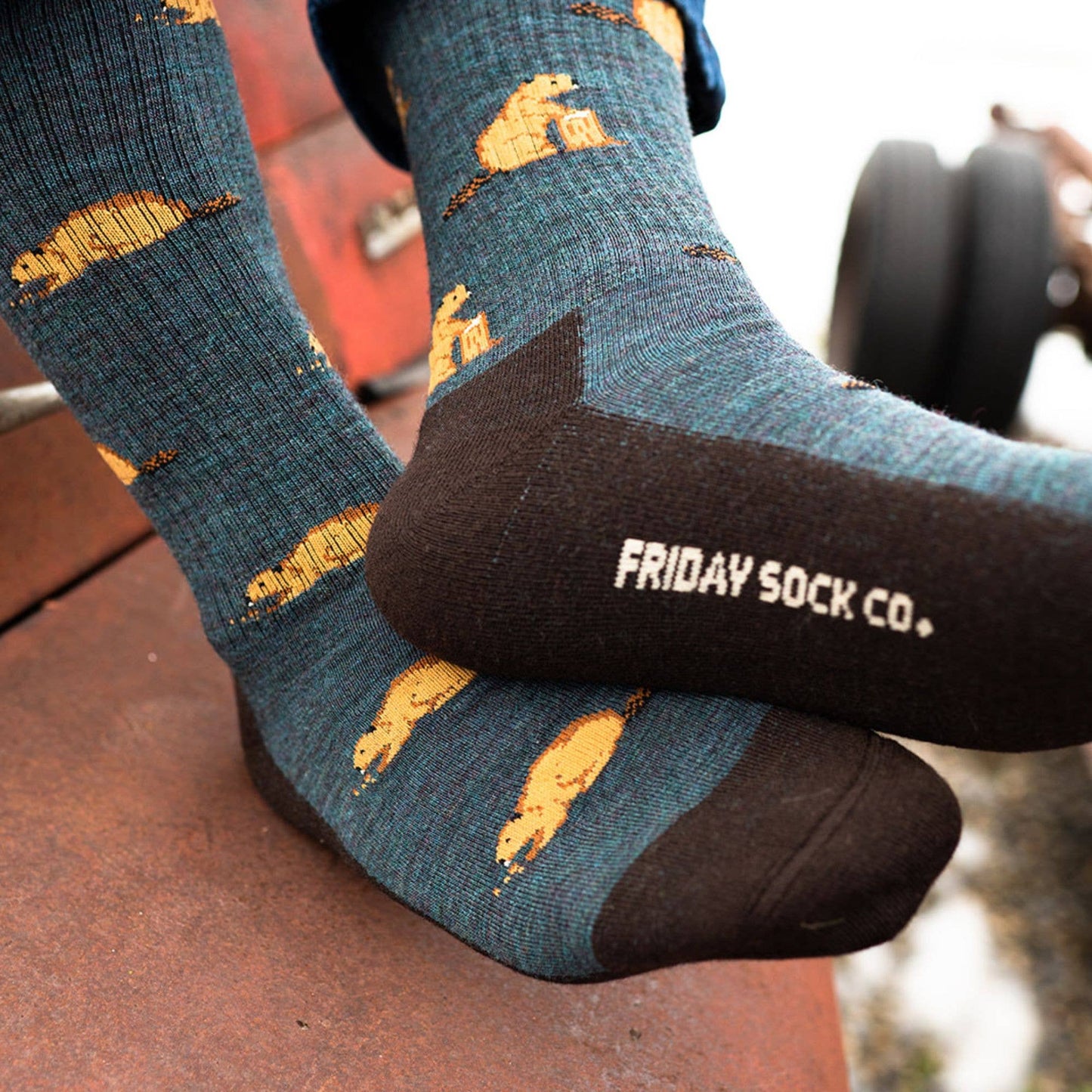 Merino Wool Socks | Beaver | Men's Mismatched Socks