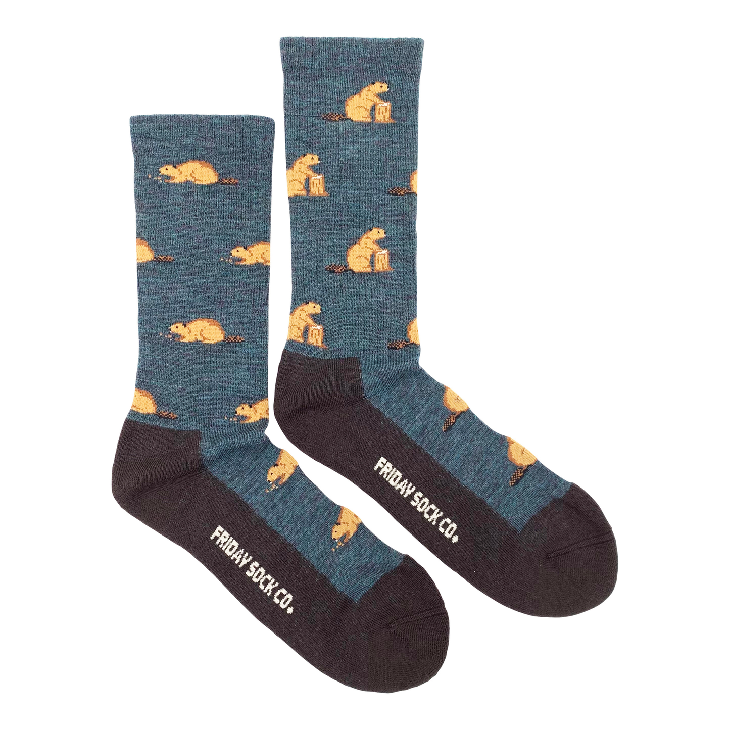 Merino Wool Socks | Beaver | Men's Mismatched Socks