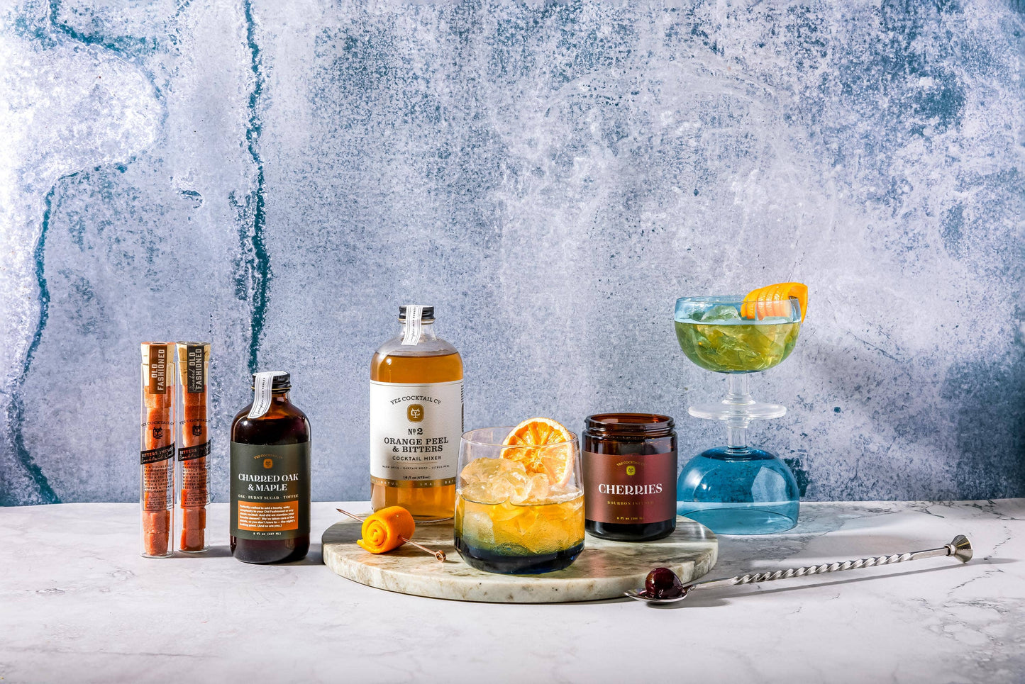 Orange Peel and Bitters Cocktail Mixer