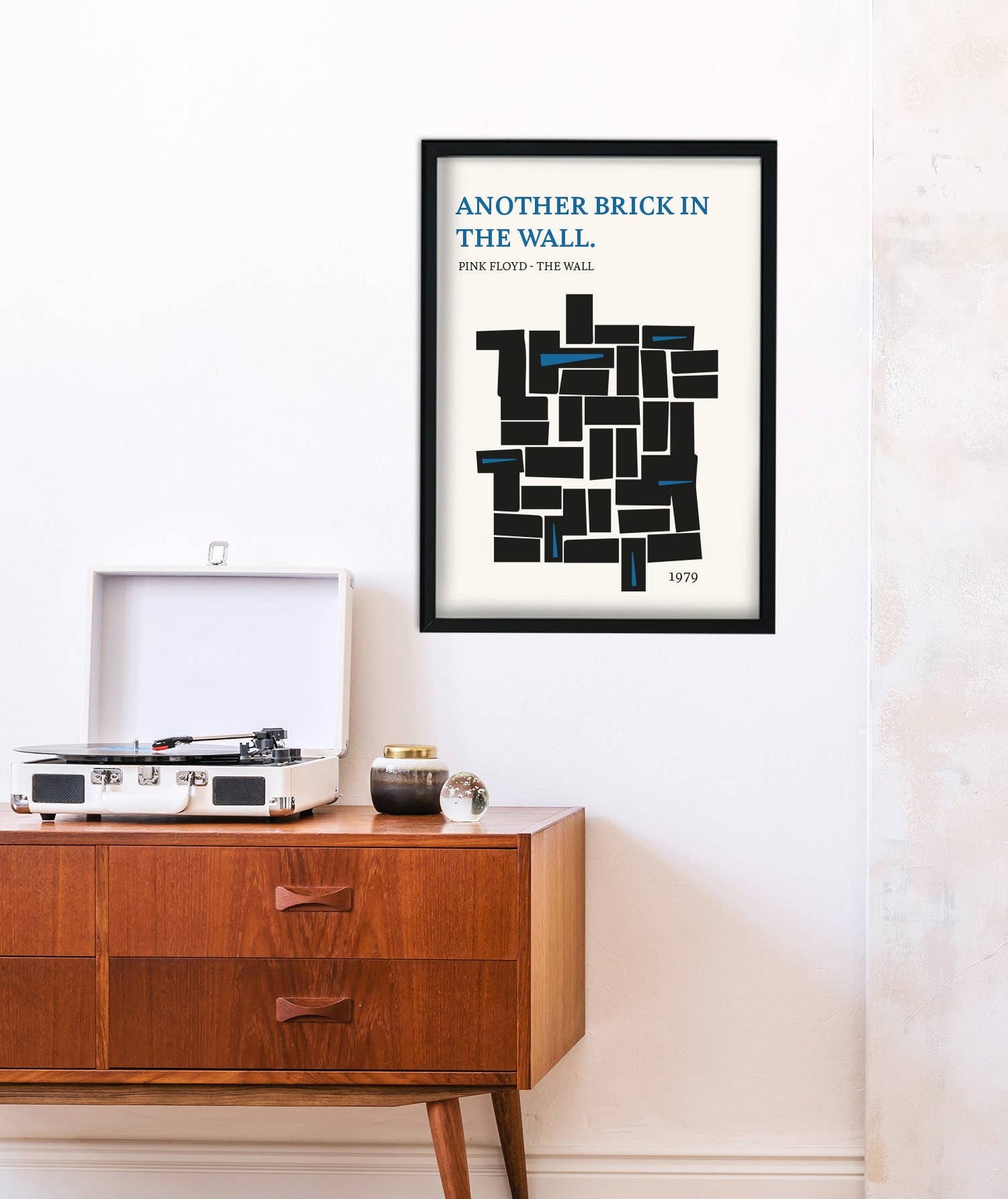 Another Brick in The Wall Giclée retro Art Print