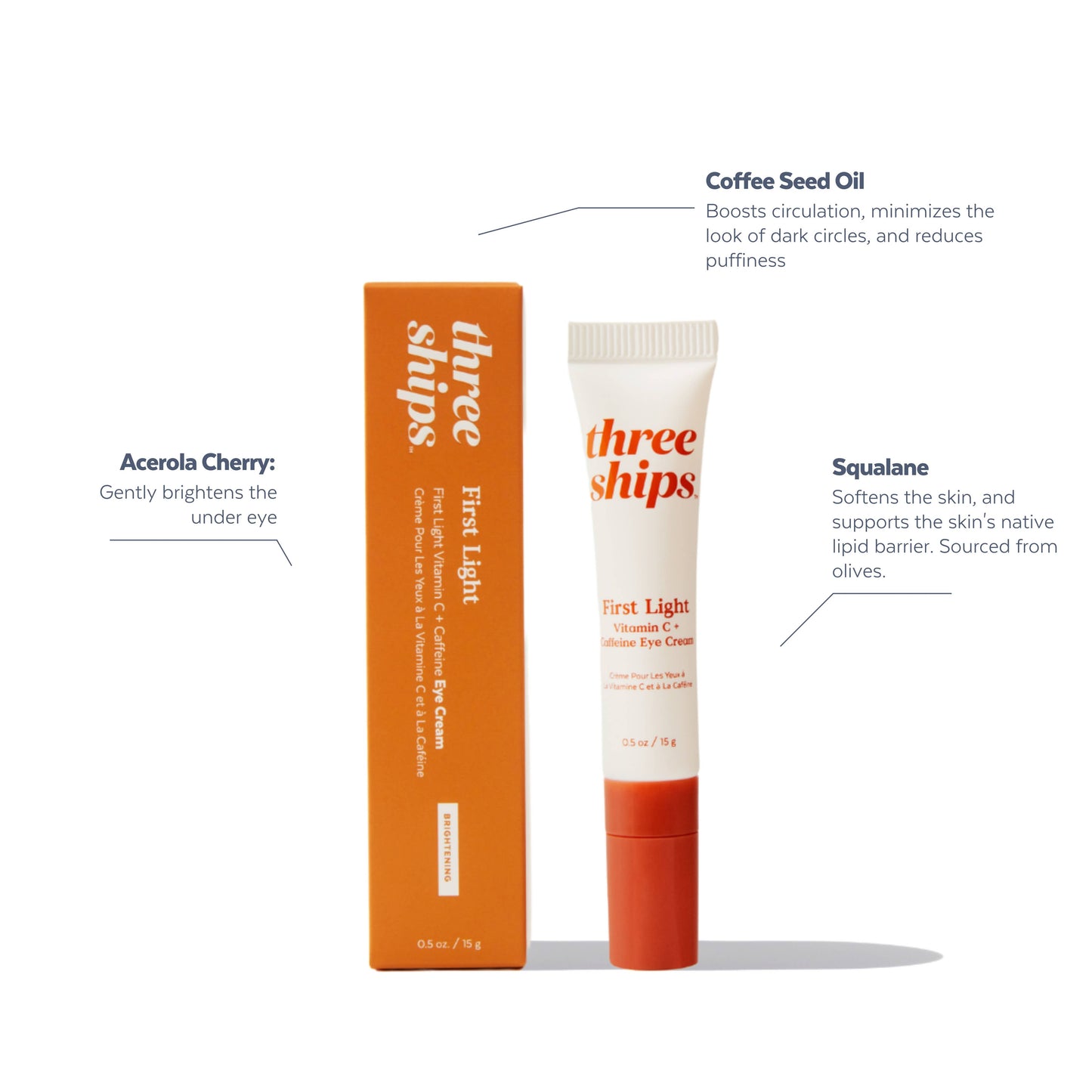 First Light Vitamin C + Caffeine Eye Cream