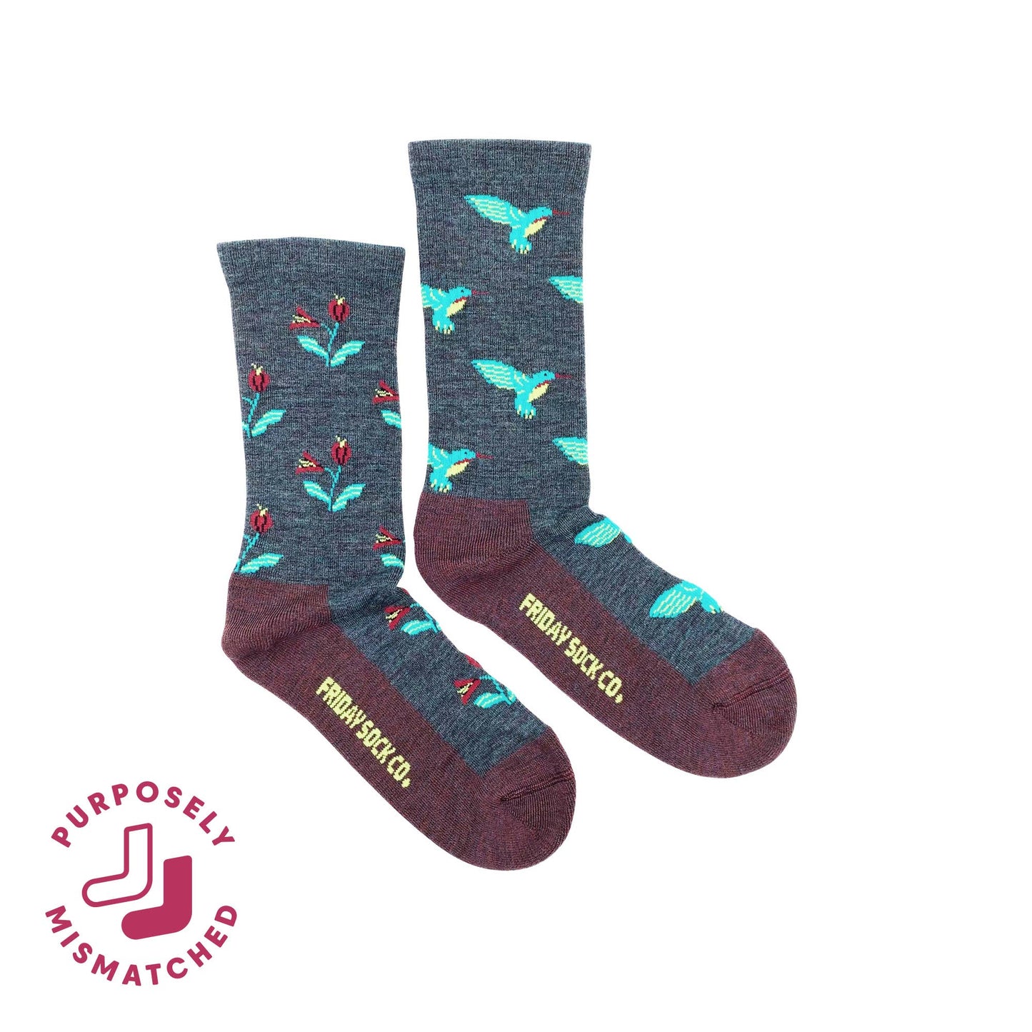 Women's Hummingbird Merino Wool Socks