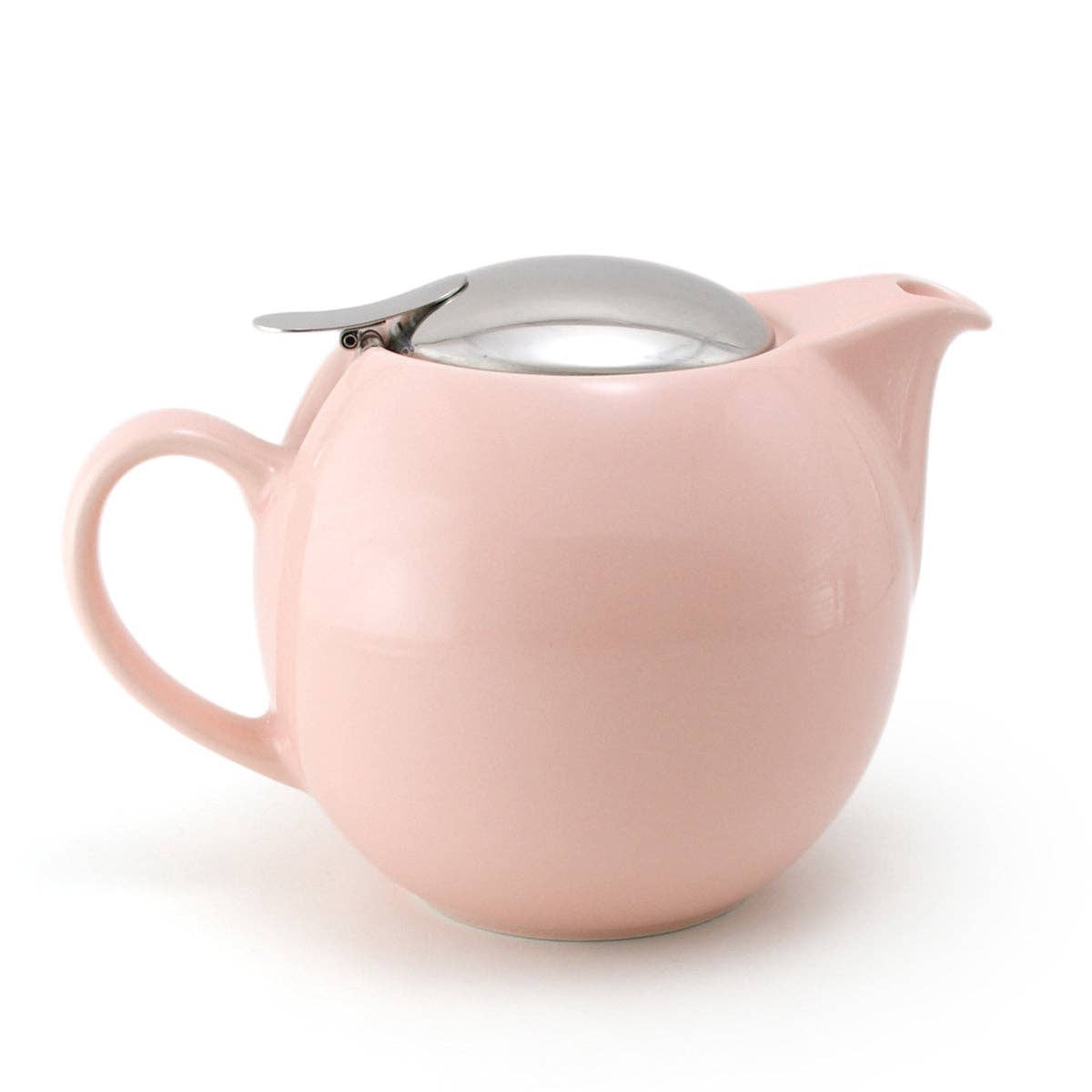 Bee House Round Ceramic Teapot 24oz - Pink