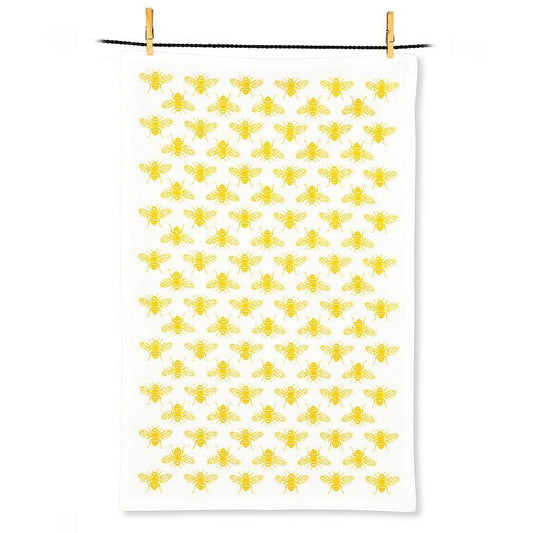 Bees Icons Kitchen Towel