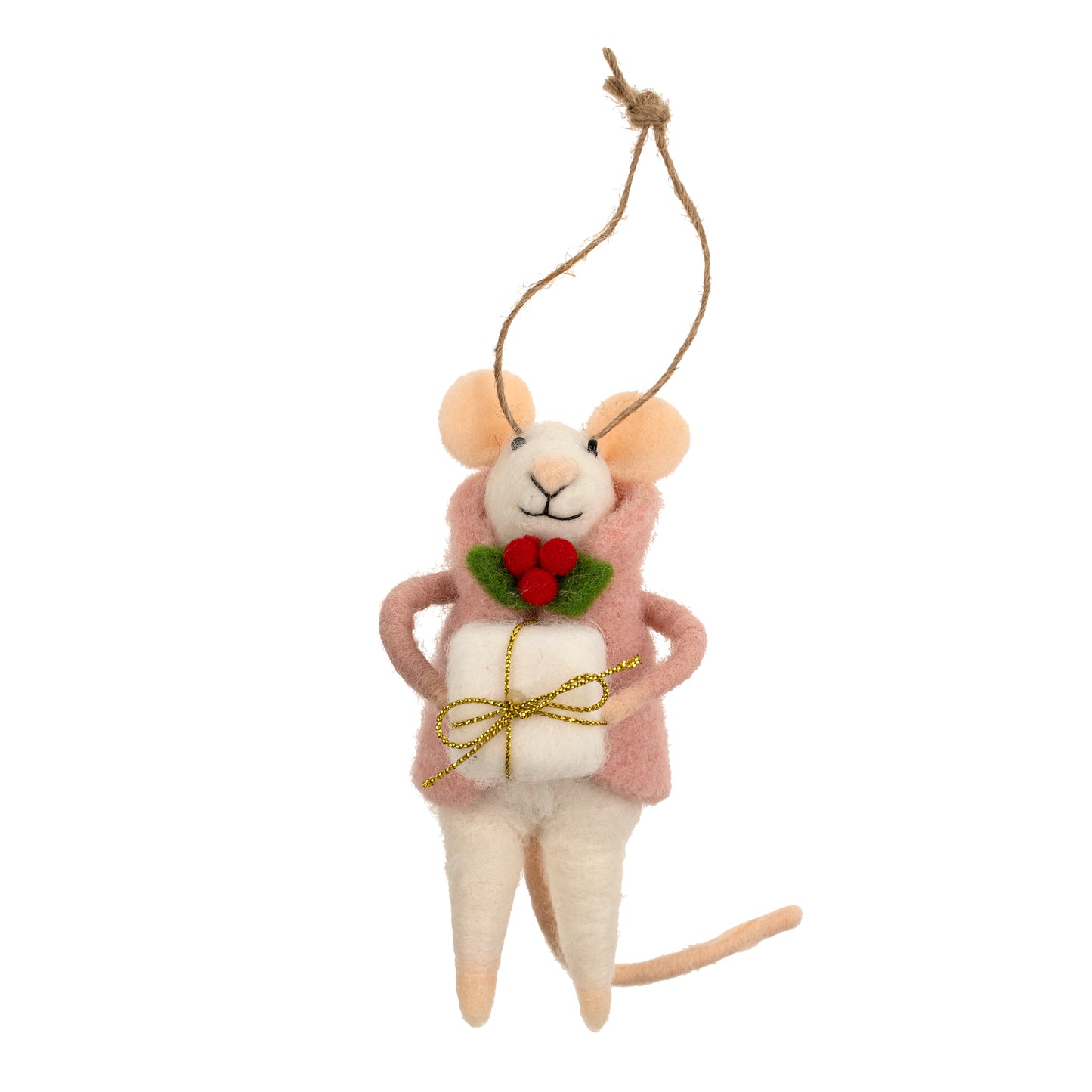 Felt Mice Ornament Assorted