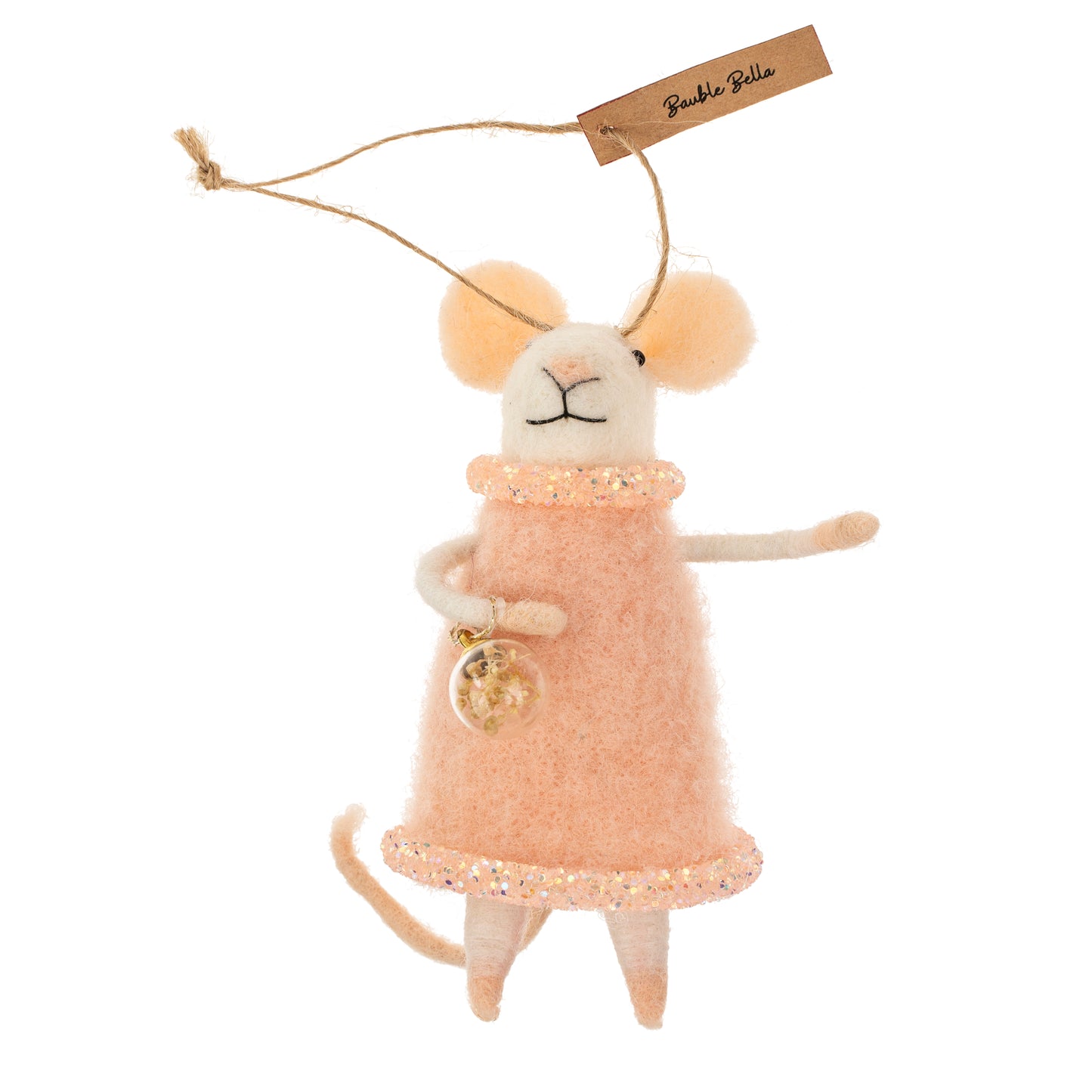 Felt Mice Ornament Assorted