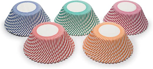 Multi Swirl Paper Baking Cups