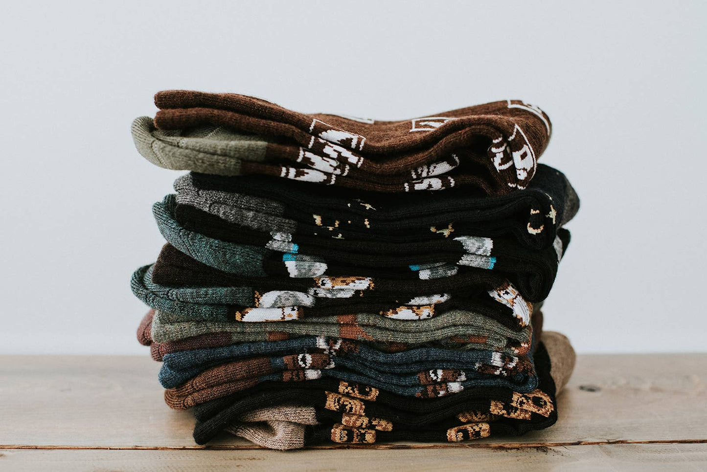 Men's Owl Merino Wool Socks