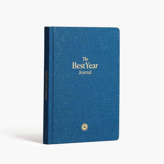Best Year Journal Blue | Guided 12-month planner goals