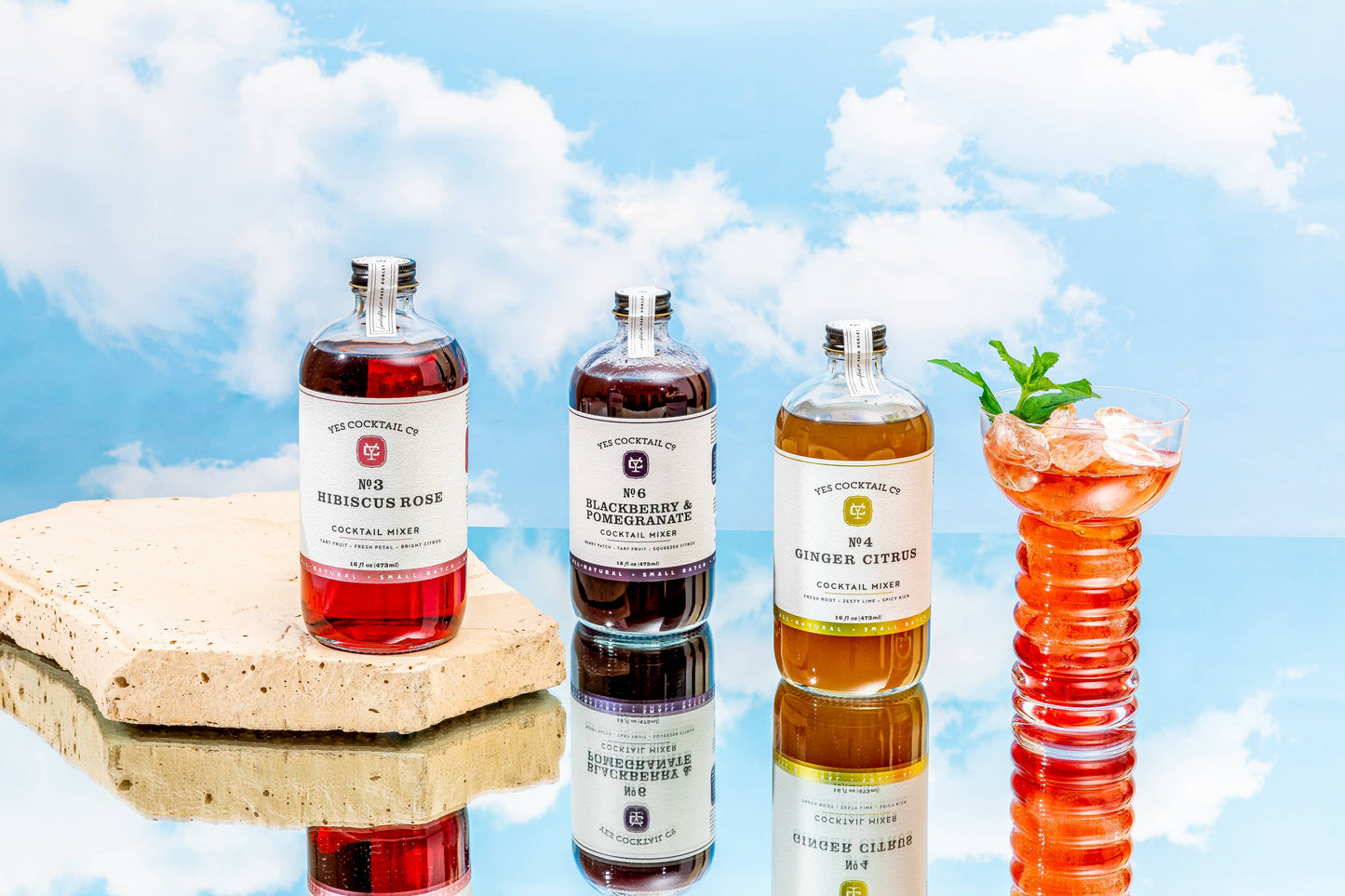 Blackberry Pomegranate Cocktail Mixer