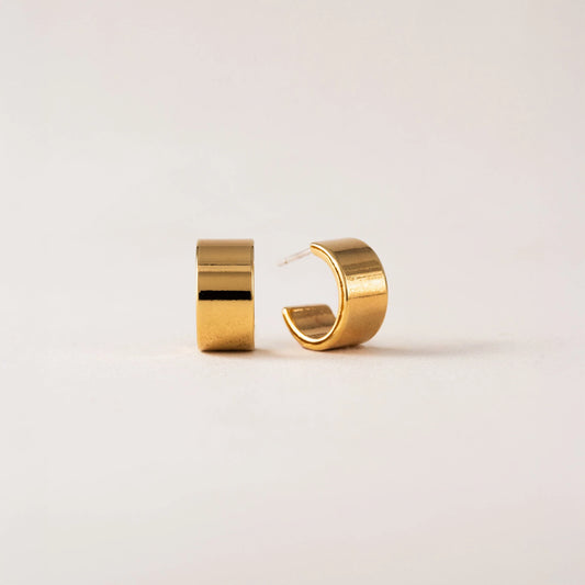 Alex Hoop Earrings Gold