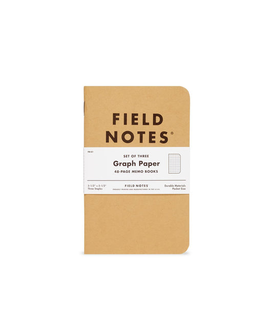 Field Notes Kraft Notebook set/3