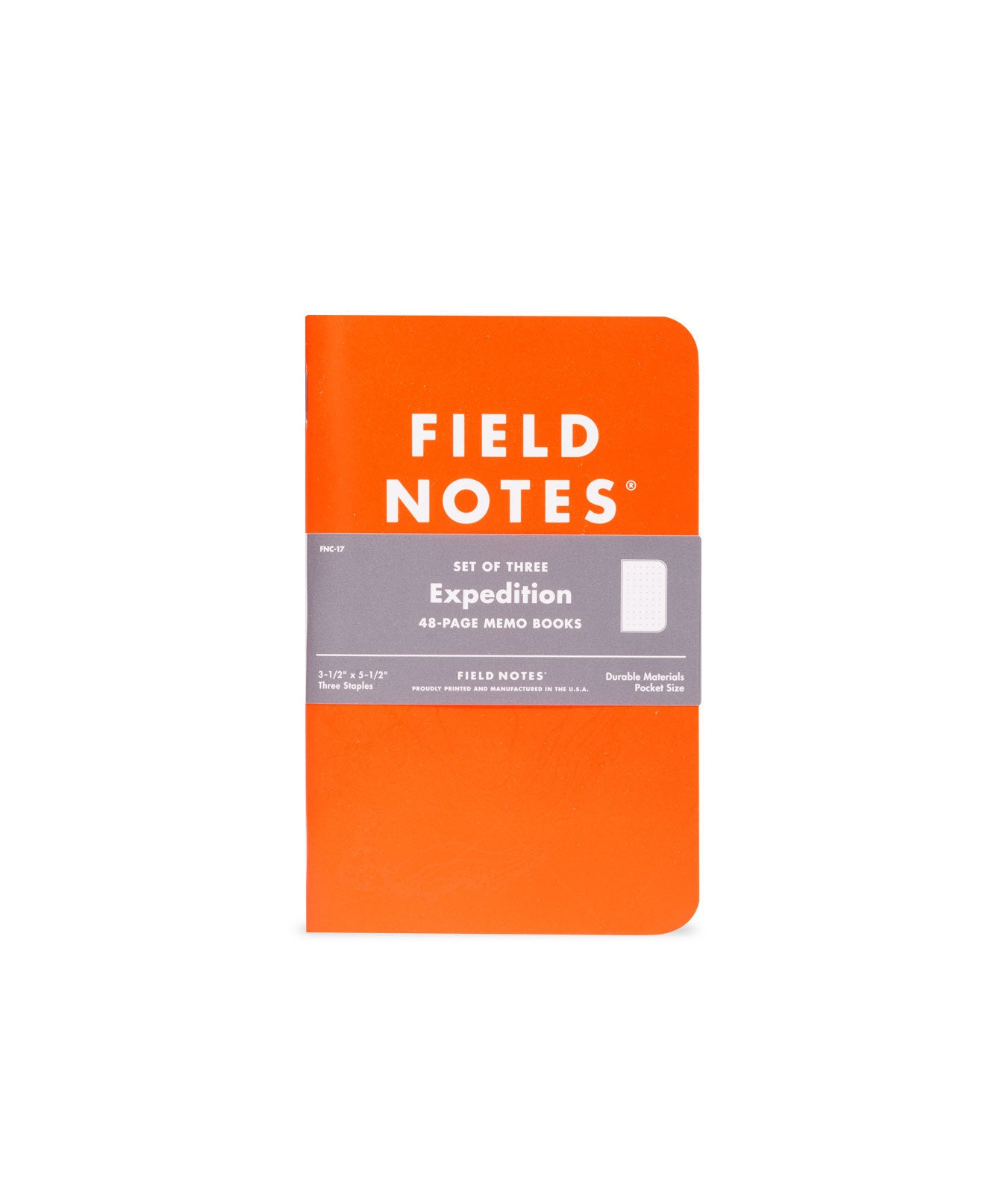 Field Notes Expedition set/3 Waterproof notebook