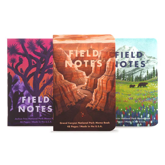 Field Notes National Parks Series