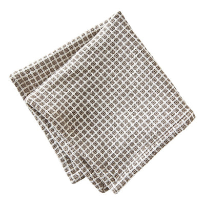 Textured Checked Dishcloths - Set of 2