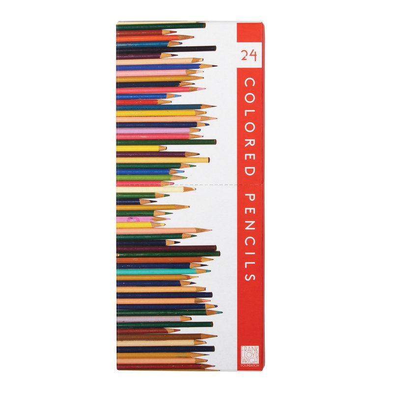 Frank Lloyd Wright Colour Pencil Set