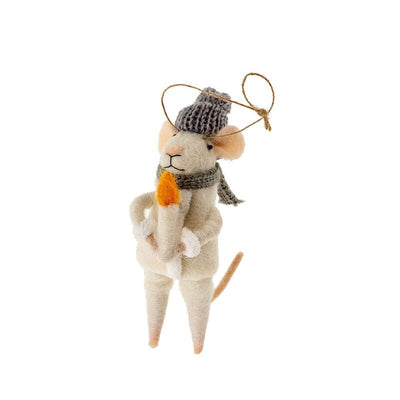 Felt Mice Ornament