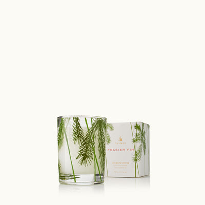  Thymes Frasier Fir Pine Needle Candle, 1 EA : Home & Kitchen