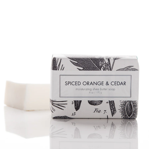 Spiced Orange and Cedar Shea butter Soap