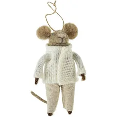 Felt Mice Ornament