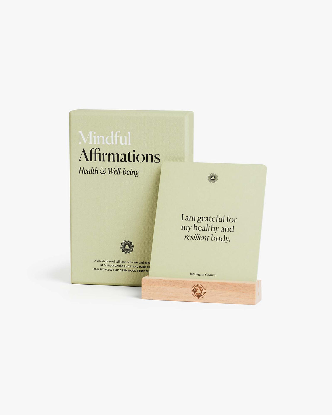 Mindful Affirmations for Health and Well-being Card Deck