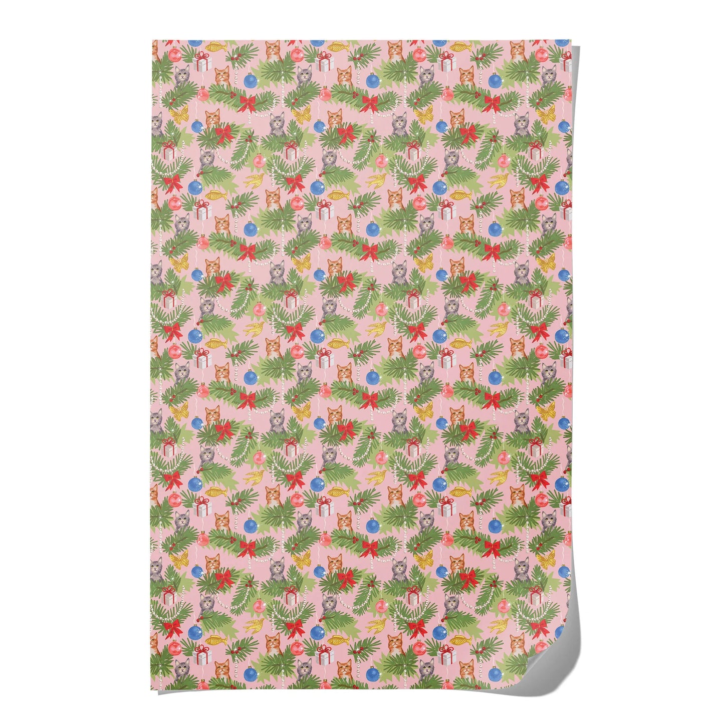 Wrapping Paper Roll of 3 Sheets