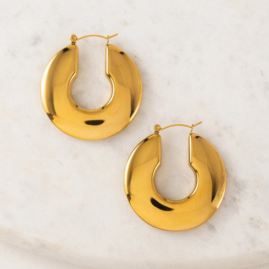 Luca Earrings Gold