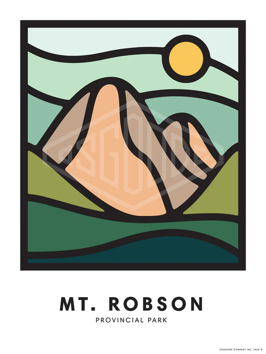 Mt Robson Print 12"x16"