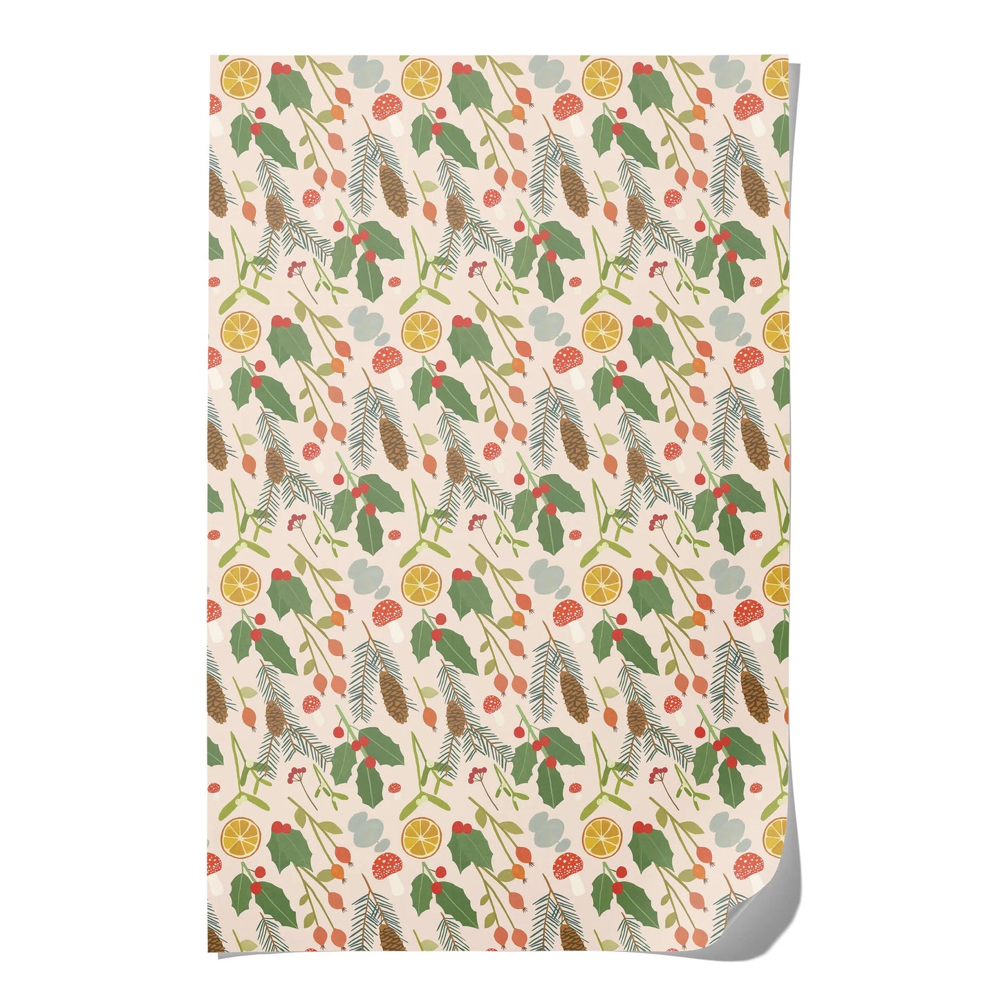 Wrapping Paper Roll of 3 Sheets