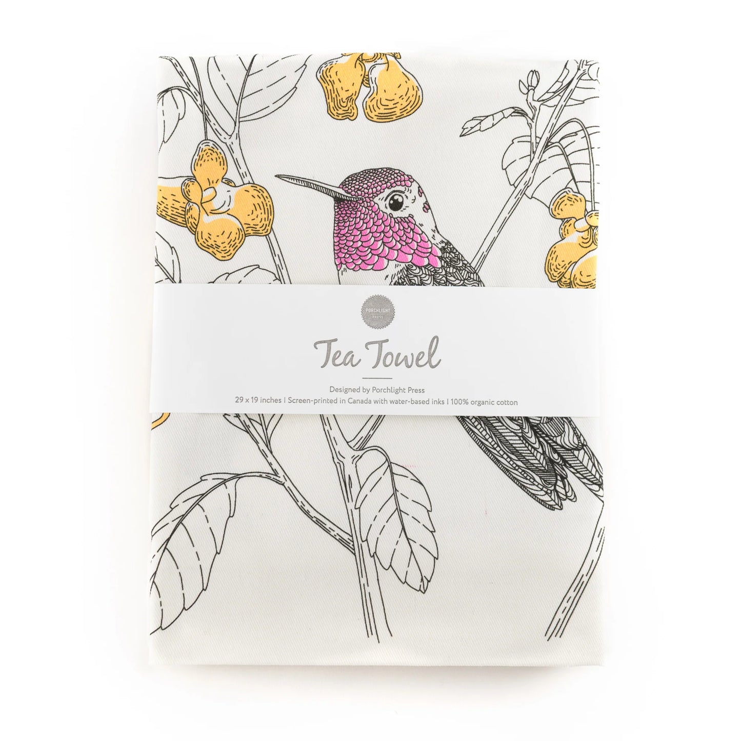 West Coast Birds Tea Towel