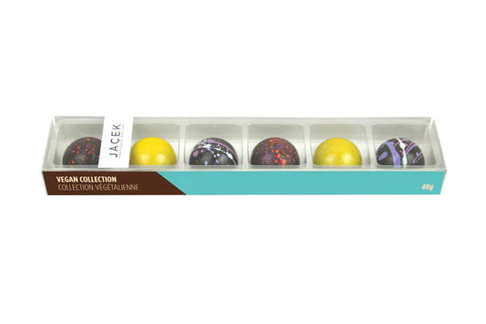 6 pc Vegan Collection Chocolates