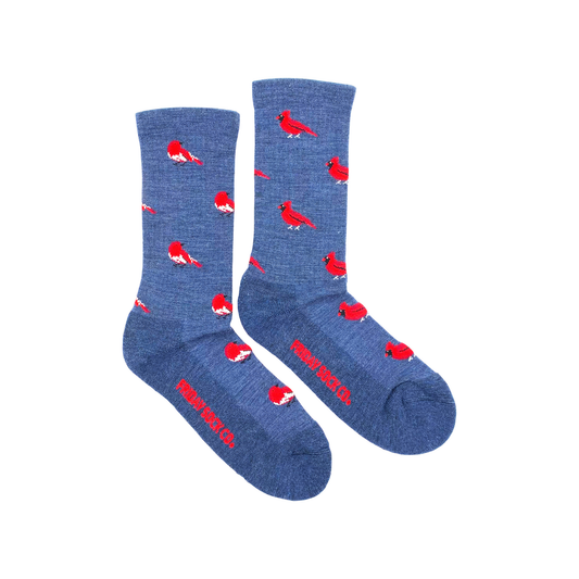 Merino Wool Women's Socks | Cardinal & Robin | Mismatched