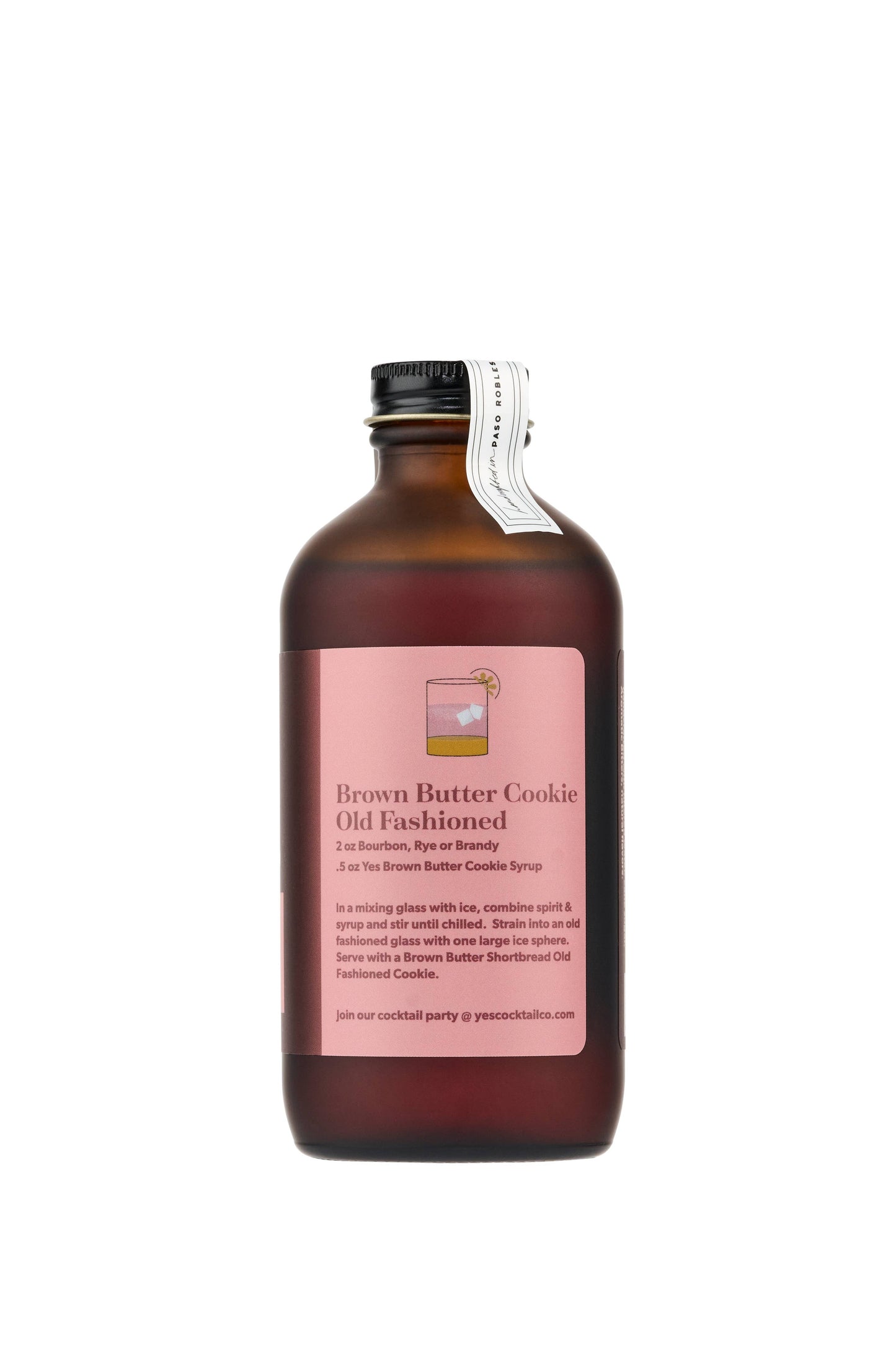 Brown Butter Cookie Old Fashioned Syrup