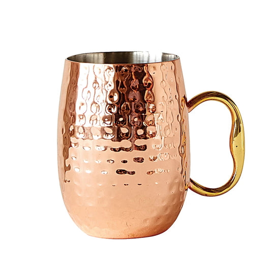 Hammered Copper Stainless steel mule mug