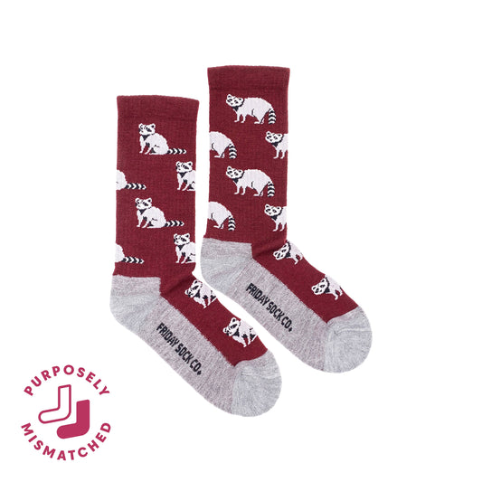 Women's Raccoon Merino Wool Socks