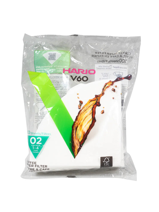 V60-02 Coffee Filters 100 pack