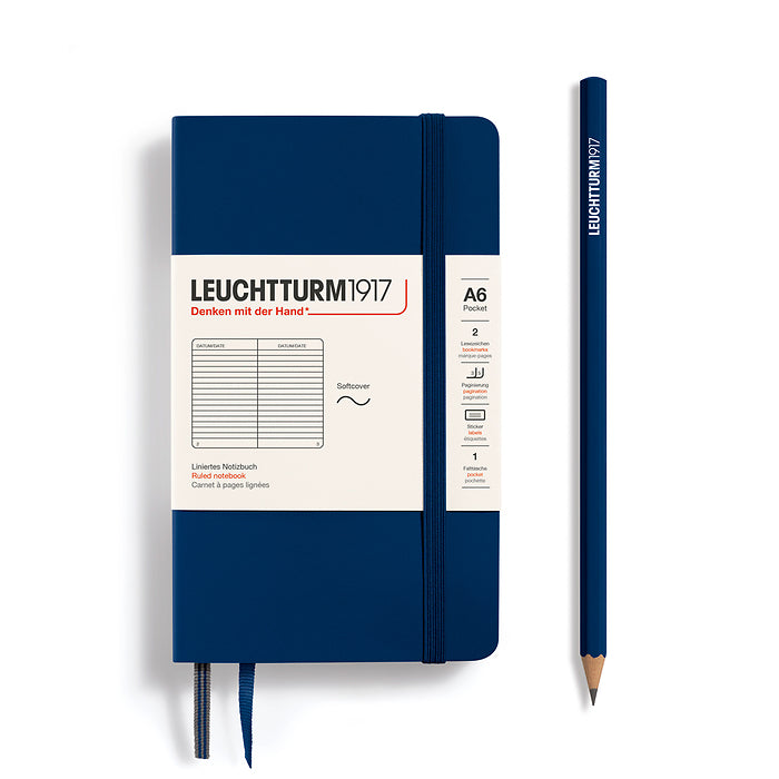 A6 Dotted Pocket Notebook Softcover