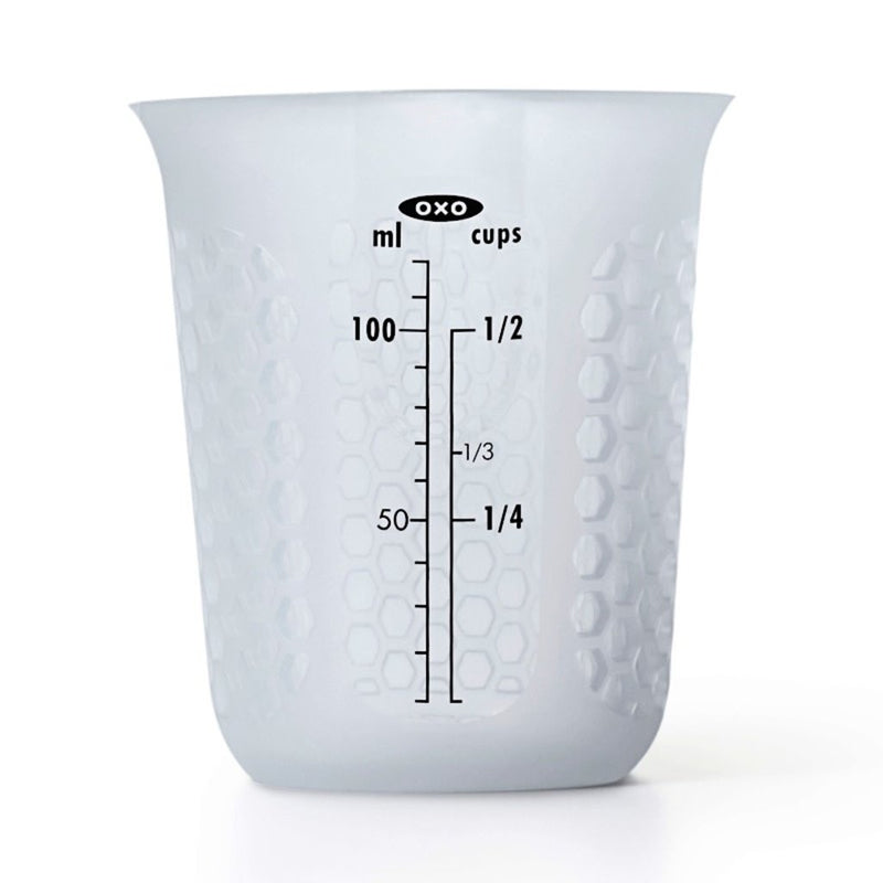 Half Cup Squeeze & Pour Silicone Measuring Cup