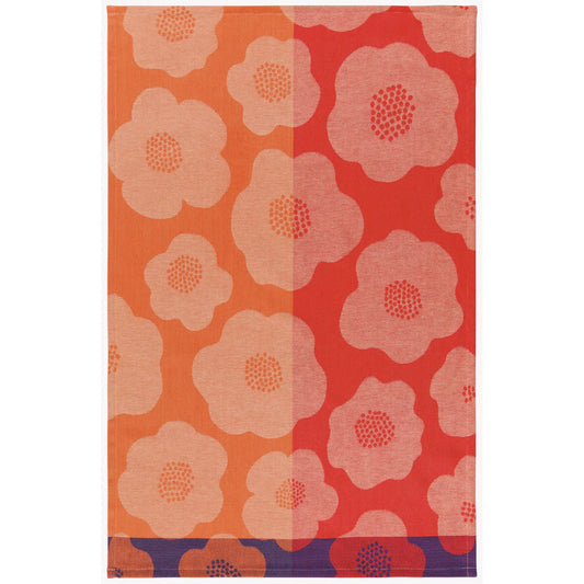 Poppy Jacquard Tea towel