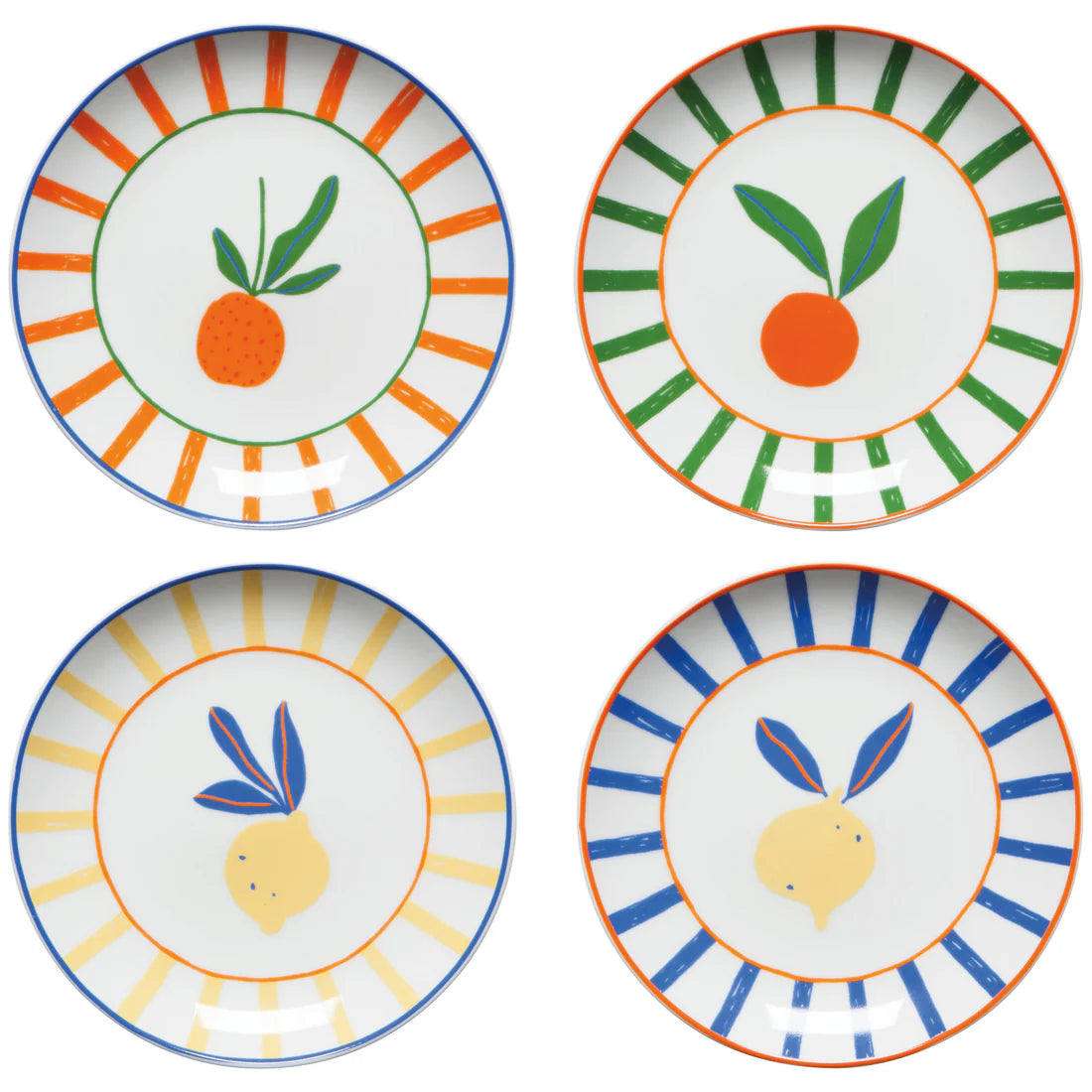 Citrus Burst assorted appetizer plate