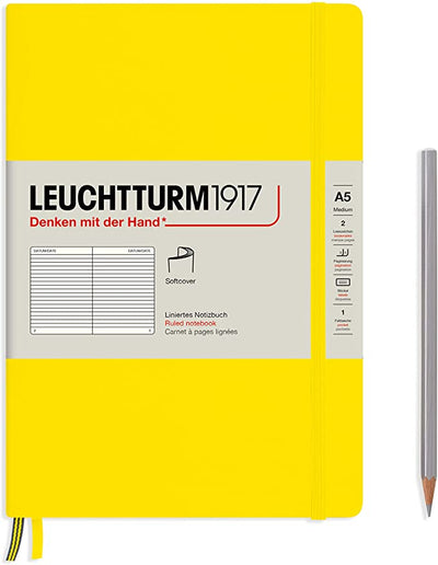 Leuchtturm A5 Medium Softcover Notebook Lined
