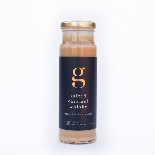 Salted Caramel Whiskey Dessert Sauce