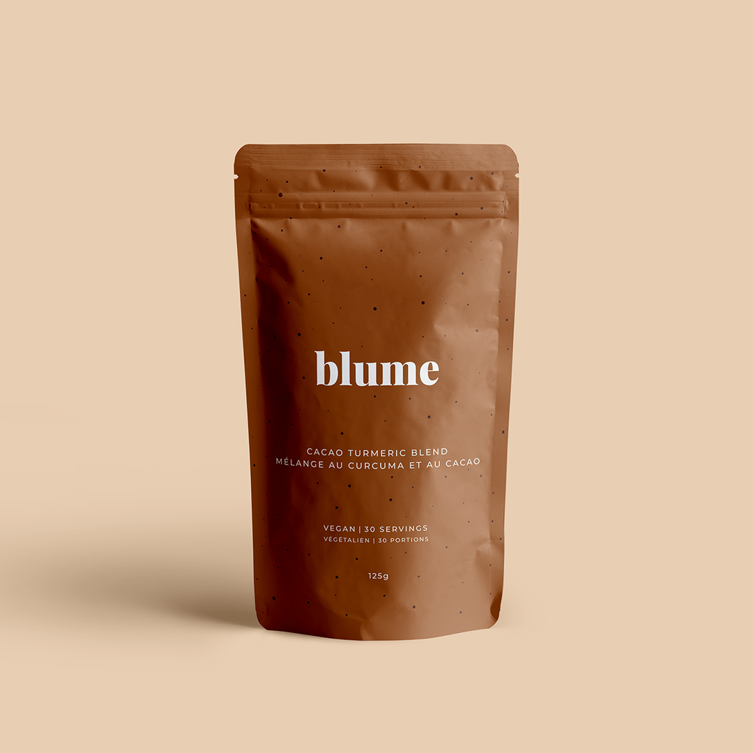 Blume Branded Teas Cacao Turmeric Blume Superfood Blends