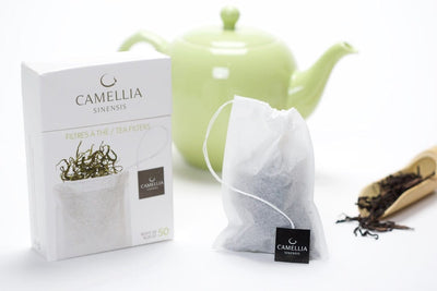 Camellia Teaware Tea Filters Box of 50 Drawstring