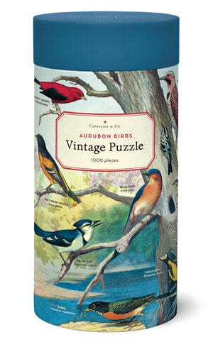 Cavallini Puzzles Birds 1000 Piece Vintage Puzzle