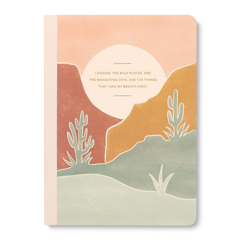 Compendium Notebooks I choose the Wild Places Her Words Journal