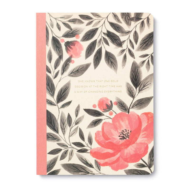 Compendium Notebooks She Knows That One Bold Decision Her Words Journal