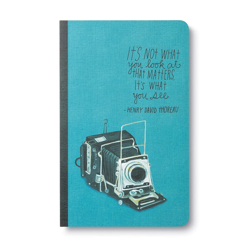 Compendium Notebooks Its not what you look at that matters Write Now Journal