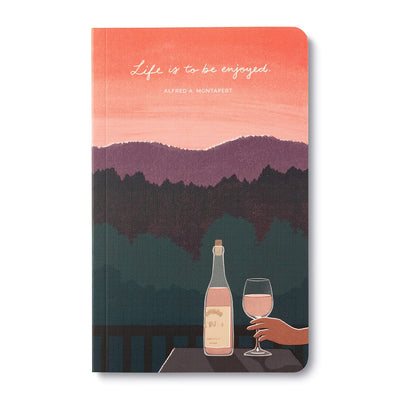 Compendium Notebooks Life is to be Enjoyed Write Now Journal