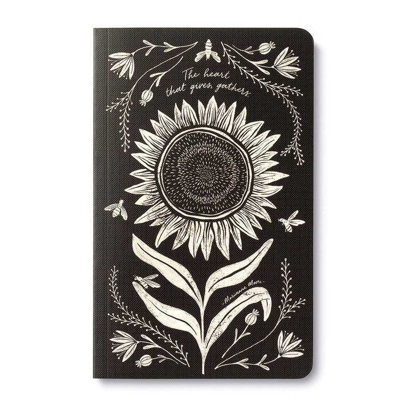 Compendium Notebooks The Heart that Gives, Gathers Write Now Journal